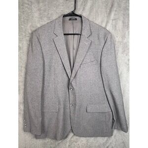Buffalo David Bitton Mens Gray Wool Blend Blazer Jacket‎ Size 42R